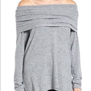 Gibson cowl neck sweater